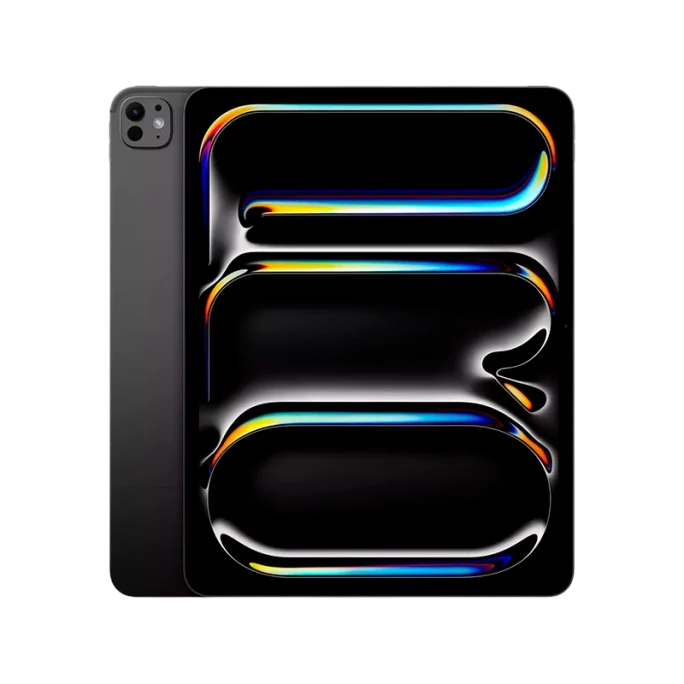 Imagem do Apple iPad Pro 13" M4 (2024) Cellular 256GB Space Black com tela Liquid Retina.