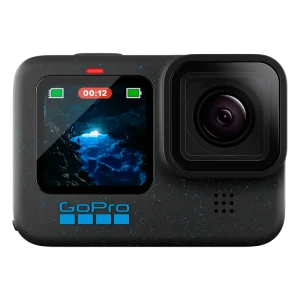 GoPro HERO 12 - Preto, câmera de ação com gravação em 5.3K e estabilização HyperSmooth 6.0.