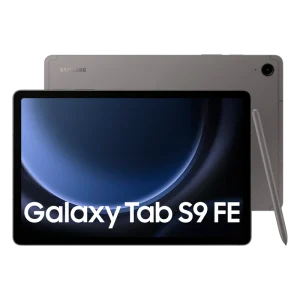 Tablet Samsung Galaxy Tab S9 FE 128GB 5G com tela Super AMOLED e design moderno.