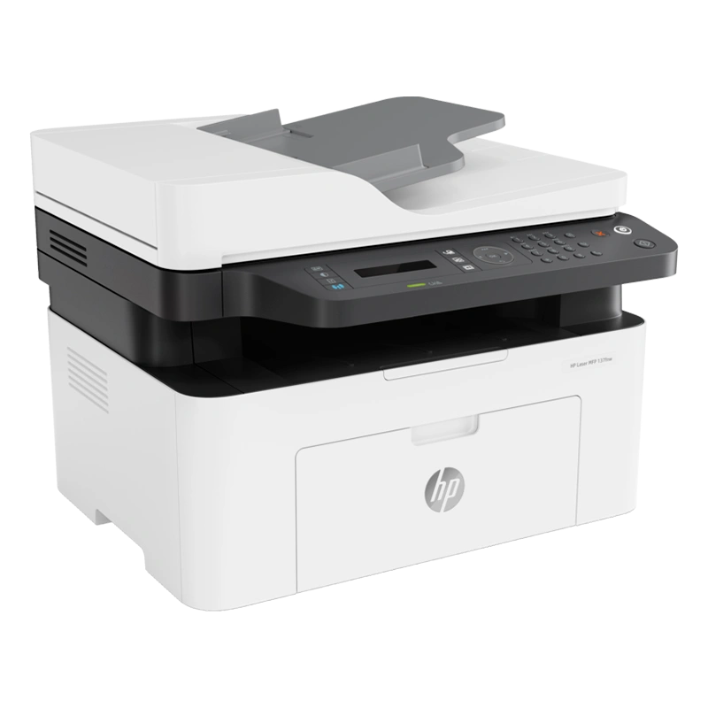 Impressora Multifuncional HP LaserJet M137fnw – Laser Monocromática com Rede e Wi-Fi