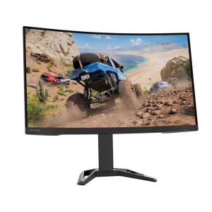 Monitor Gamer Lenovo G32QC – Qualidade QHD e desempenho 144Hz para jogos imersivos