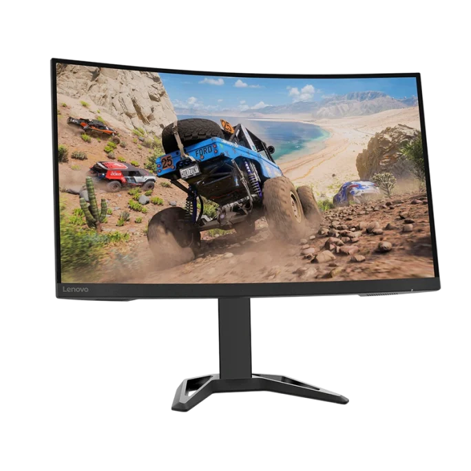Monitor Gamer Lenovo G32QC – Qualidade QHD e desempenho 144Hz para jogos imersivos